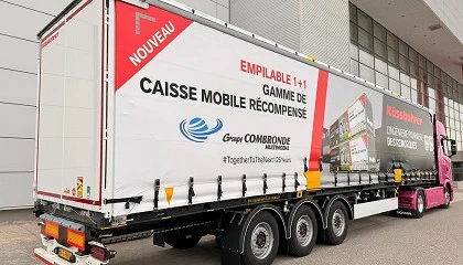 Foto de K�ssbohrer ampl�a su gama intermodal con el nuevo Mega Curtainsider Swap Body K.SWAU C+