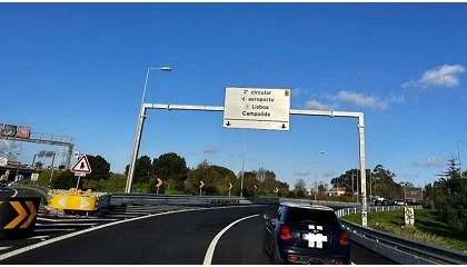 Foto de Obras p�blicas: conclu�da empreitada no ramo de sa�da do IC17 para a 2� Circular