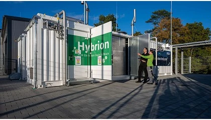 Foto de Bosch coloca em funcionamento o seu primeiro eletrolisador pr�prio com pilhas de eletr�lise Hybrion