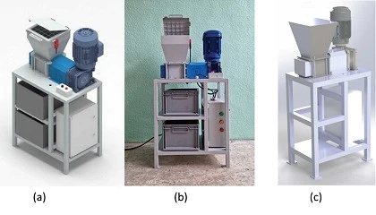Foto de Trituradora de res�duos de fabrico aditivo por extrus�o de termopl�sticos: projeto e prototipagem