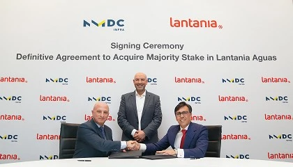 Foto de Lantania y NMDC Infra sellan una operaci�n para crear un nuevo l�der global en el negocio del agua