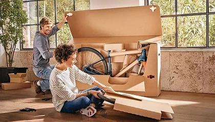 Foto de Una nueva forma de desembalar una bicicleta