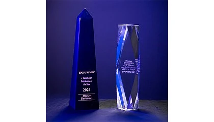 Foto de Bourns distingue a Mouser Electronics como distribuidor digital del a�o