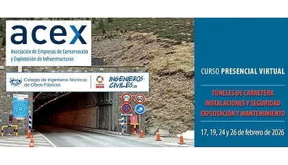 Foto de Acex y Ctop organizan el curso 'T�neles de Carretera. Instalaciones y Seguridad. Explotaci�n y Mantenimiento'