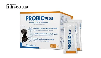 Foto de ProbioPlus, el primer suplemento con concepto triplebi�tico m�s vitamina B12 para el bienestar digestivo de los perros