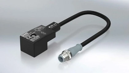 Foto de Control y supervisi�n de electrov�lvulas v�a IO-Link con el nuevo conector MSUD Smart de Murrelektronik