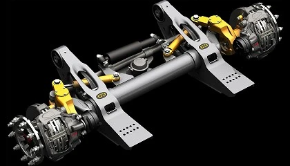 Foto de SAF-HOLLAND presenta el eje SAF Smart Steering Control para mejorar la maniobrabilidad de los remolques en ciudad