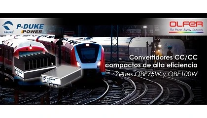Foto de Convertidores CC/CC compactos de alta eficiencia para aplicaciones industriales y ferroviarias: