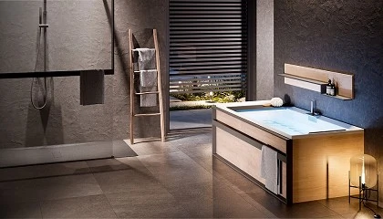 Foto de Novellini combina diseño y tecnología con las bañeras Divina y Stile
