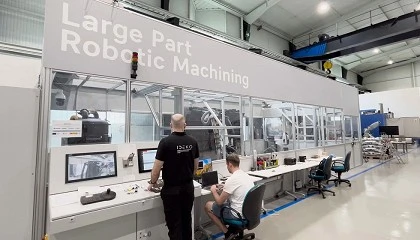 Foto de Nueva generación de células robóticas para una fabricación aeronáutica flexible y cero emisiones