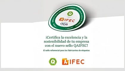 Foto de Aifec subraya el valor del sello QAifec como distintivo de calidad y sostenibilidad en el sector de la etiqueta