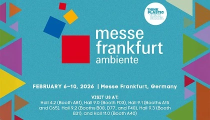 Foto de Think Plastic Brazil participa en la feria Ambiente 2026 llevando sostenibilidad y tendencias de dise�o en el sector de pl�sticos