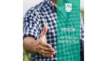 Foto de Hagel apoia agricultores no terreno ap�s tempestade