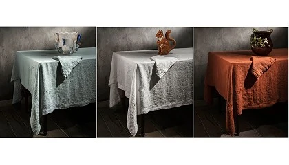 Foto de Brisa Linho, la nueva colecci�n de manteler�a Bordallo Pinheiro