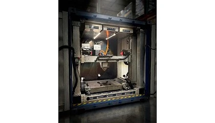 Foto de Snowbird Technologies integra Meltio Engine Blue en un sistema de fabricaci�n h�brido en contenedores para defensa