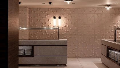 Foto de Buit Valencia presenta Pecas: revestimiento cer�mico de dise�o para el Hotel Aubamar de Palma de Mallorca