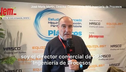 Foto de V�deo: Entrevista a Jos� Mar�a Mart�n, director comercial de RPS Ingenier�a de Procesos