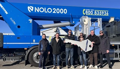 Foto de Multitel entrega en Italia una segunda plataforma MJE 710 a Nolo 2000