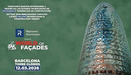 Foto de Reynaers Aluminium confirmada como Patrocinador Principal de ZAK World of Fa�ades en Barcelona