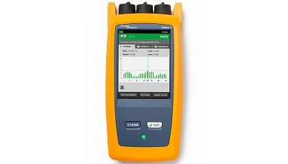 Foto de Equipo de comprobaci�n de p�rdida �ptica en fibra monomodo para centros de datos