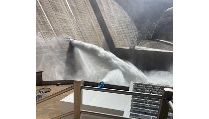 Foto de Feragua destaca el “efecto amortiguador” de las presas frente riadas como las provocadas por Marta y Leonardo