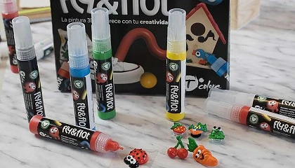 Foto de TColors lanza Fly & Flot, la nueva pintura 3D que da volumen real a las ideas