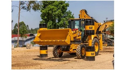 Foto de Retroescavadoras CAT refor�am efici�ncia operacional em obra