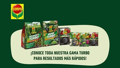Foto de Compo lanza la l�nea de abonos Turbo para acelerar el crecimiento de plantas y setos