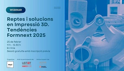Foto de El MAV Cluster analiza en un webinar las tendencias y retos de la impresi�n 3D tras Formnext 2025