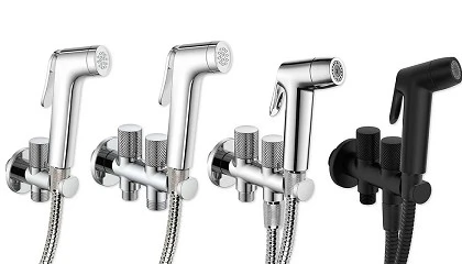 Foto de Llaves de escuadra y kits de ducha �ntima Nur de Drena