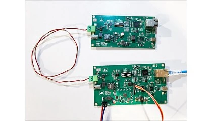 Foto de Single Pair con Power over Ethernet desde la perspectiva de la EMC
