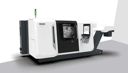 Foto de DMG MORI estrena el centro de torneado universal para el mecanizado completo de 6 caras CTX 450 4A