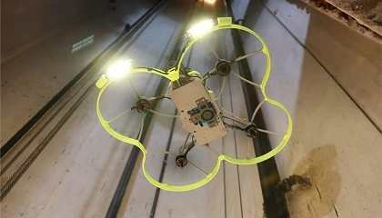 Foto de La Universidad Camilo José Cela y Hovering Solutions proponen un nuevo estándar de inspección de ascensores basado en drones autónomos y gemelos digitales 3D