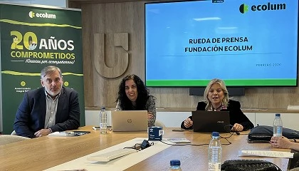 Foto de Ecolum, preparada para los nuevos flujos de RAEE