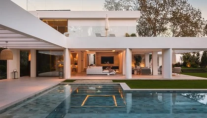 Foto de GC Studio presenta Villa Copenhague: la geometr�a de la calma