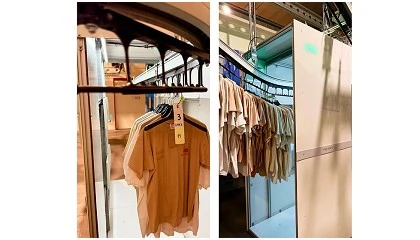 Foto de Moinsa Consulting lanza un túnel RFID para la identificación automática de prenda colgada