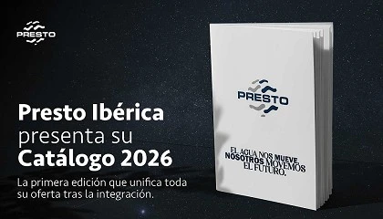 Foto de Presto Ibérica presenta su Catálogo-Tarifa 2026 consolidando su oferta integral y soluciones sostenibles para la gestión del agua