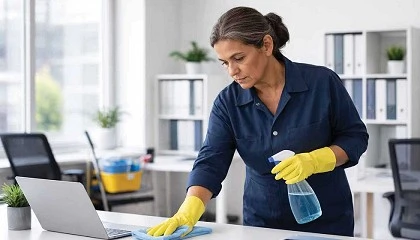 Foto de Ocho de cada diez trabajadores del sector de la limpieza en Espa�a son mujeres