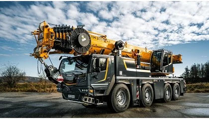 Foto de Liebherr apresenta grua m�vel de 90 toneladas com novo sistema de controlo LICCON3