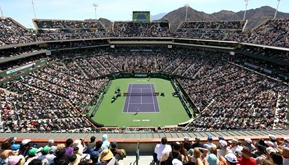 Foto de Dunlop, pelota oficial de Indian Wells