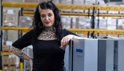 Foto de Entrevista a Ana Barroso, directora de f�brica de Hispagraf