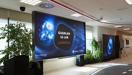 Foto de Hikvision muestra en Madrid aplicaciones de Guanlan para reforzar la seguridad en entornos log�sticos