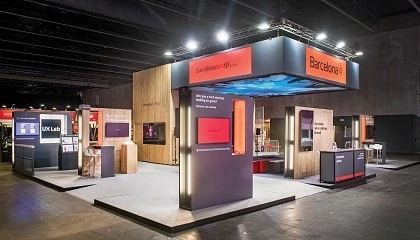 Foto de 118 Studio Works dise�a y construye el stand del Barcelona Activa en 4YFN
