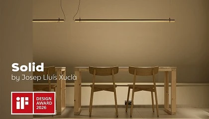 Foto de B.lux presenta Solid: la luminaria de Josep Lluís Xuclà que recibe el iF Design Award 2026