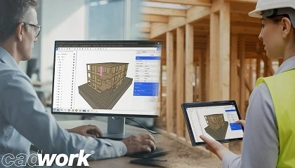 Foto de Cadwork mostrar� en Rebuild 2026 c�mo su software optimiza el dise�o y la producci�n en construcci�n en madera