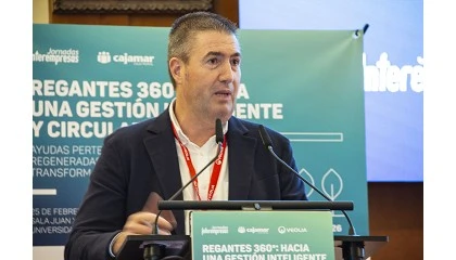 Foto de Entrevista a Francisco Javier Martínez, director general de la División Agricultura de Veolia España, en ‘Regantes 360’