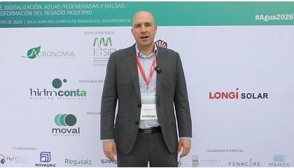 Foto de Entrevista a Hugo Fern�ndez, director general de LONGi Solar en Generaci�n Distribuida, en 'Regantes 360'