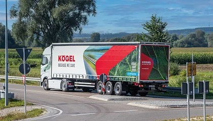 Foto de K�gel presenta el Light Plus e-optimized, un semirremolque dise�ado para tractoras el�ctricas