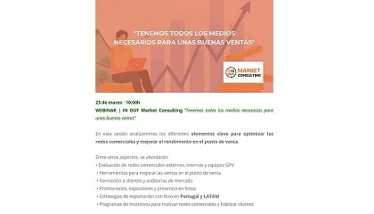 Foto de In Out Market Consulting impartir� un webinar para los asociados de AFEB sobre estrategias de ventas y expansi�n comercial