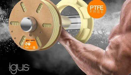 Foto de Piezas impresas en 3D con calidad de inyecci�n: Igus ampl�a su gama de filamentos FDM